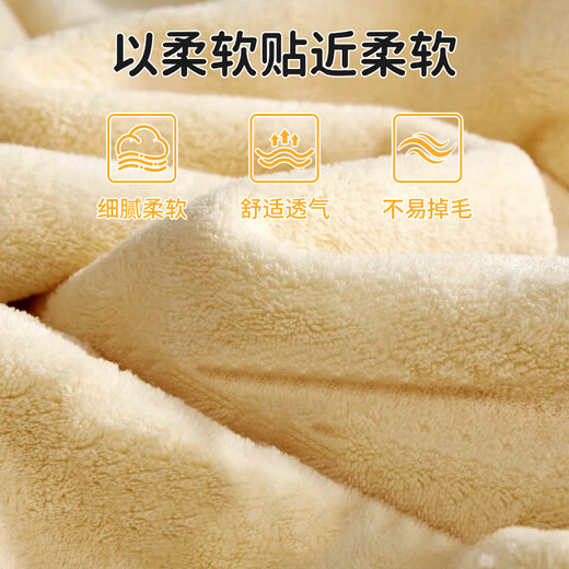 JKULNING pet bath towel brown dog absorbent towel thickened quick-drying cat teddy bath towel non-stick coral velvet