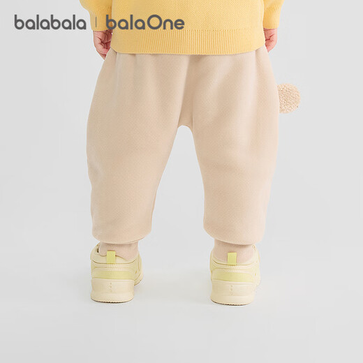 Bala Bala One baby pants trousers 2025 winter plus velvet baby pp pants warm and cute 208425108205