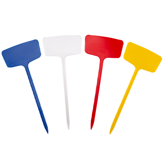 Writable agricultural ground sign large plastic sign sign gardening plant sign sign seedlings flower sign sign waterproof 36CM white (20 pieces)