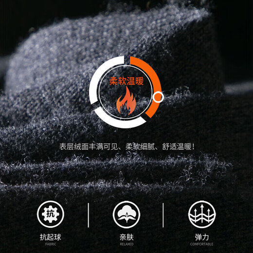 XJSGS international high-end brand men's pure woolen sweater 2025 spring and autumn stand-up collar solid color dad light luxury knitted cardigan high-end rice camel spot speed L recommendation 120-140Jin Jin equals 0.5 kg