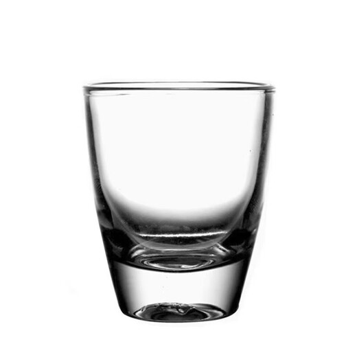 Liquor cup, tea cup, household small wine cup, thickened bullet cup, drinking glass, wine set, bullet cup-40ml, two packs