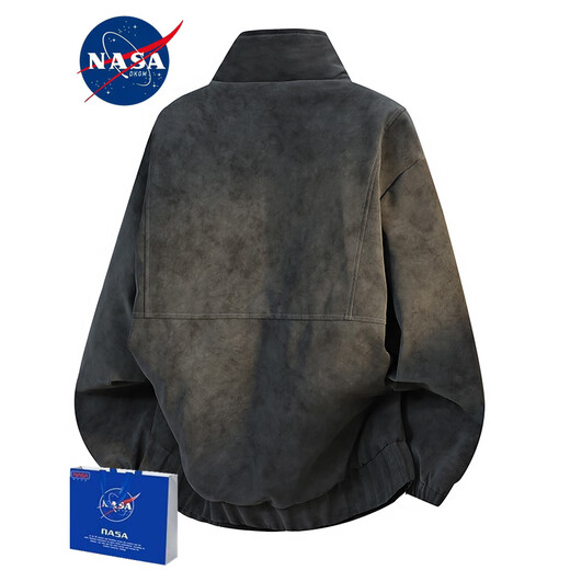 NASADKGM Пуховик мужской 2025 Зимний модный белый утиный пух с воротником-стойкой Кожаная куртка Мужская повседневная универсальная теплая верхняя одежда Мужская темно-серая 2XL