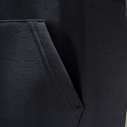 Li Ning Children's Hooded Sweatshirt 2025 Winter New Warm Loose Pullover Sweatshirt for Boys and Big Children YWDV445 Black YWDV445-1 130