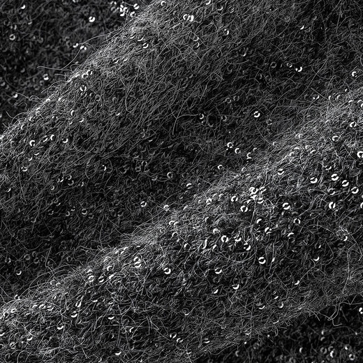 She pools sheep wool V-neck sequined knitted vest for women 2025 autumn new solid color vest vest