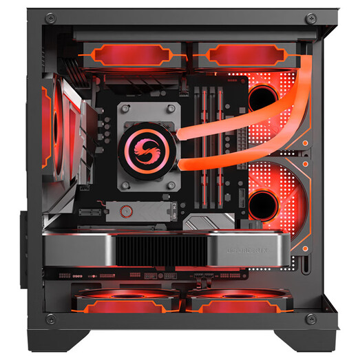 ASUS family-friendly sea view room host i3 13100F/RX7600XT/RTX5060 e-sports online game Dawa/Delta desktop assembly computer RO Ji customized DIY complete machine configuration 2 i3 13100F/RTX3050 6G single host