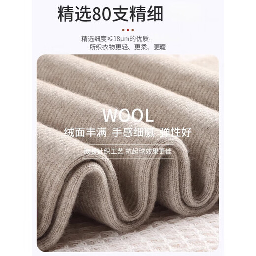 KING DEER Pure Cashmere Pants Men's Thickened Warm Pants Women's High Waist Slim Thick Long Autumn Pants for Young and Middle-aged People Bottoming Cashmere Pants Men's Dark Gray XL