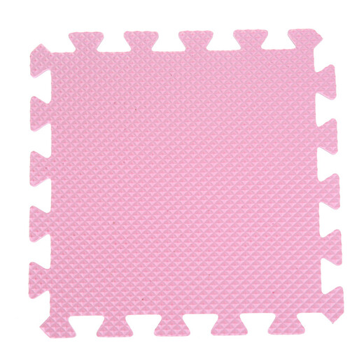 Children's floor mat foam tatami floor mat bedroom crawling sponge mat splicing plastic room floor mat puzzle with a minimum order of ten pieces, pink 29*29cm (single piece price)
