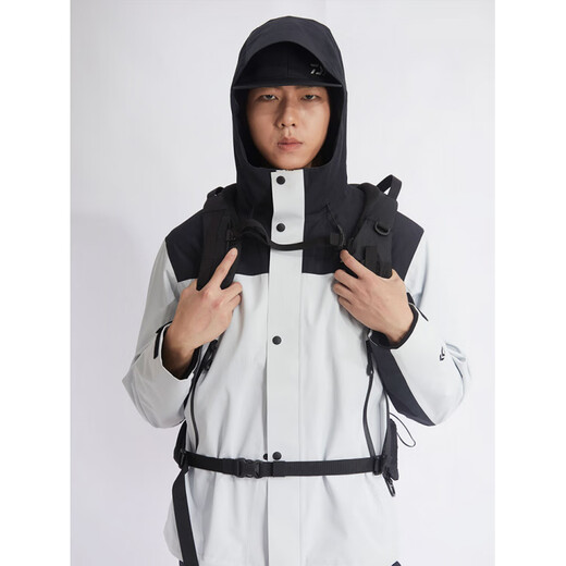 Dayiwa 25 autumn and winter DJ-6025CS three-in-one windproof and waterproof jacket fishing jacket glacier gray jacket + polar fleece liner M