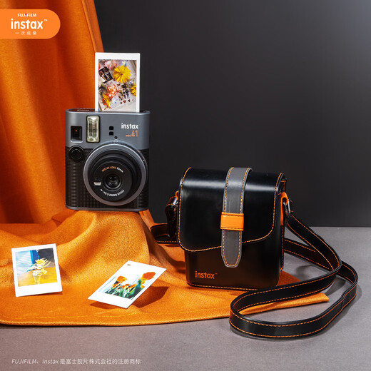 Fuji (FUJIFILM) instax mini41 instant camera photo paper new classic gift box set point-and-shoot camera photography Valentine's Day birthday gift mini41 new classic gift box (including 10 classic photos + 10 rainbow photos) Package B official standard + 20 white edge photo papers