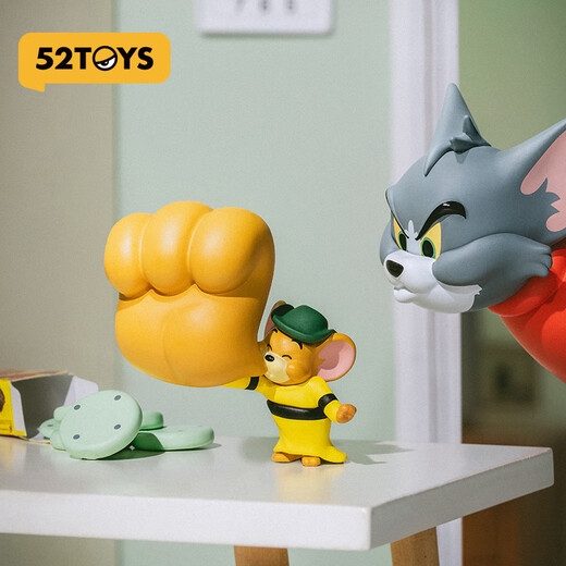 52TOYS TOM and JERRY classic MOMENT series blind box figures trendy toy ornaments single blind box (randomly sent, no designation accepted)