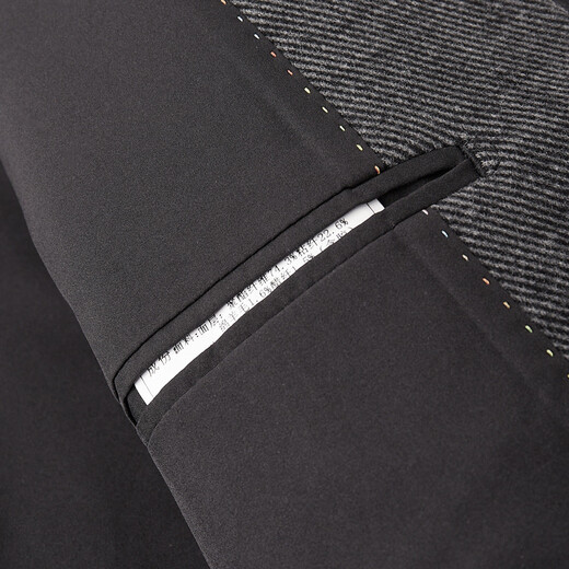 Shanshan (FIRS) autumn men's suit jacket with wool, brushed thickening, warm and smooth texture, light luxury business casual single suit