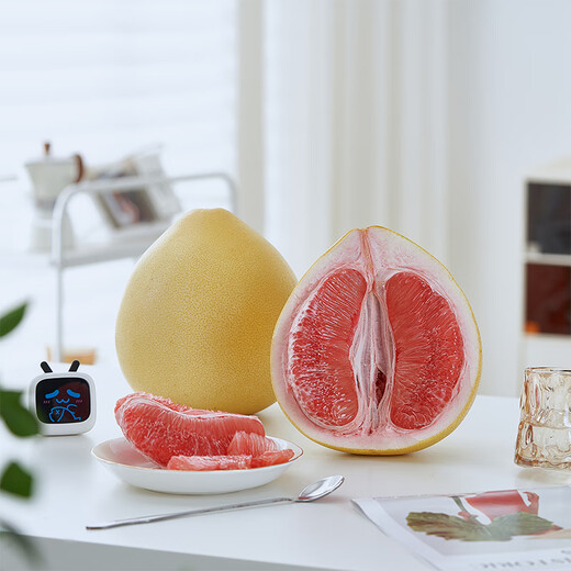Jingxiansheng Red Heart Honey Pomelo, net weight 10 Jin Jin equals 0.5 kg, sharing pack, single fruit 1.7 Jin Jin equals 0.5 kg, starting from source, straight from the source