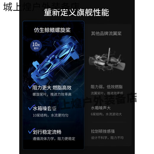 Merrick 950 rowing machine household foldable hydromagnetic dual-resistance multi-functional intelligent aerobic fitness equipment self-generating patented folding bionic whale fin propeller blade-strong magnetic resistance-AI