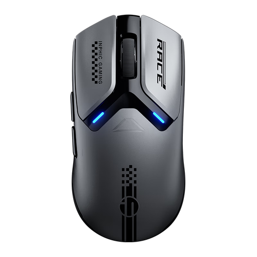 INPHIC IN10PRO kabellose Gaming-Maus PAW3950 verkabelt/2,4 G/Bluetooth Drei-Modus-E-Sport-Büro ergonomische Computerperipheriegeräte furchtloser Vertrag CSGO-Kachel 8K-Rücklaufquote 8K-Rücklaufquote + PAW3950 neue beschichtete Version IN10 grau