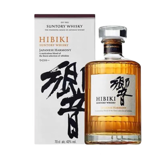 三得利山崎12年白州1973日本原瓶进口山崎1923响和风醇韵威士忌行货洋酒 响和风醇韵威士忌无盒