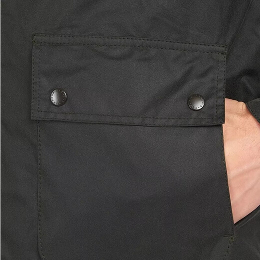 Barbour Dom men's waxed jacket sage green L xx68