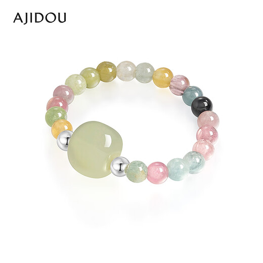 AJIDOU Ajidou Ring Women's Color Fashion Slim Ring Tail Ring Color Inner Diameter 1.9cm