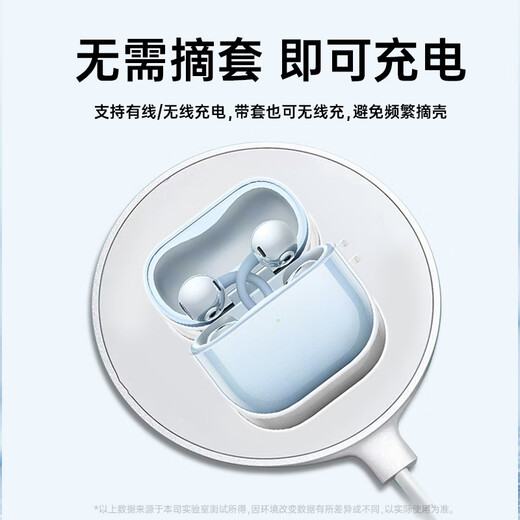 Stike suitable for Huawei FreeClip2 protective case Bluetooth headset protective case, anti-fall, shock-absorbing, dust-proof, anti-fingerprint, transparent all-inclusive soft case, free woven lanyard