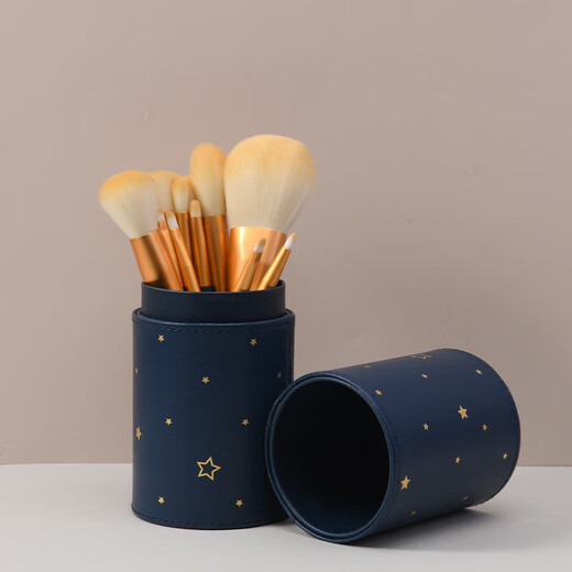 Brush 12-piece makeup brush set portable makeup brush set soft-bristled blusher eyeshadow brush beauty tool pink envelope package (no brush) 1 pink envelope