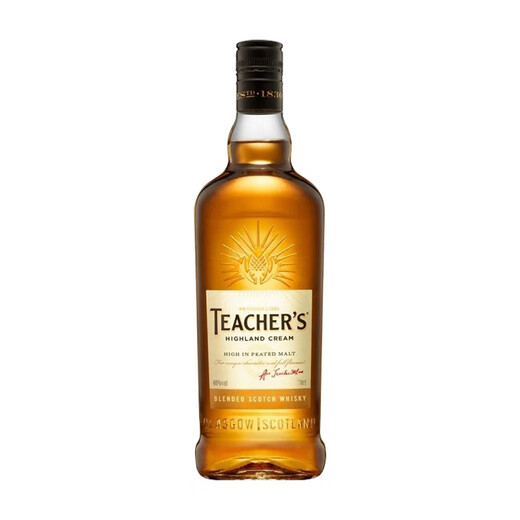 醍池（TEACHER'S） 苏格兰 调和威士忌 洋酒 原瓶进口  醍池威士忌酒700ml-裸瓶