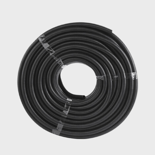 PA nylon flame retardant threading hose wire and cable electrician protection sleeve threaded pipe openable plastic corrugated pipe PA42.5mm/50 meters flame retardant