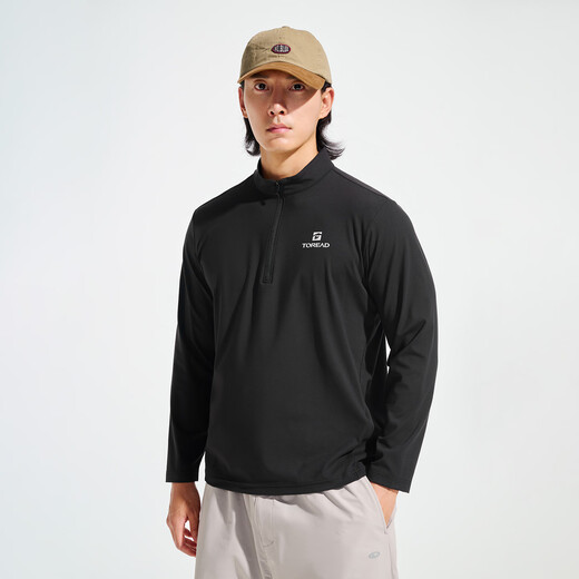 Pathfinder (TOREAD) shopping mall same style long-sleeved T-shirt 25 autumn and winter couples moisture-absorbent, quick-drying, skin-friendly, high-elastic and warm T-shirt TAJJAN91267