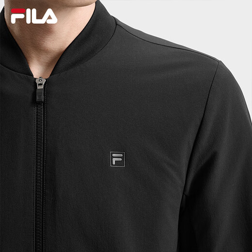 FILA Official Men's Woven Jacket 2025 Winter Business Commuting Jacket Basic Casual Jacket