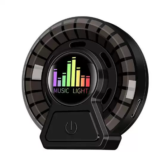 Yusenyi Car Air Vent Aromatherapy Rhythm Light Smart Perfume Fragrance Car Pickup Light Voice Controlled Music Atmosphere Light (Add to favorites and shopping cart for priority delivery and damage compensation guaranteed) 1g 1 bottle