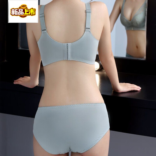 MIDNITE STAR quality breathable benmingnian bright red non-slip push-up bra women's side breast collection thin bra set Anzhiruosu pink set 70A 32A