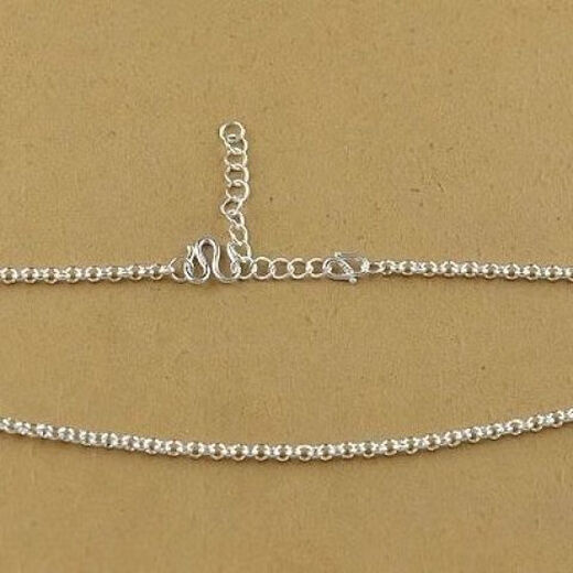 KZD Old Phoenix 999 necklace sterling silver buckle head bracelet buckle diy connection accessories joint hook buckle detachable large m buckle