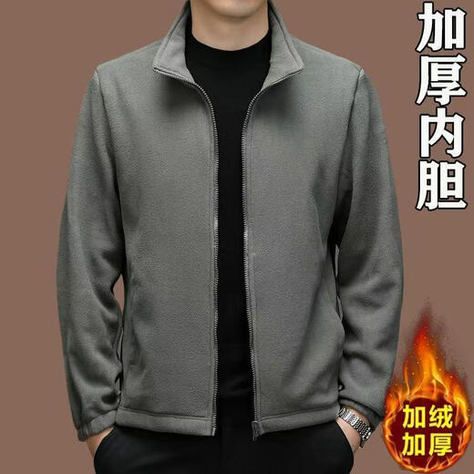 Playboy (PLAYBOY) Jacket Men's Three-in-One Liner Removable Autumn and Winter Velvet Thickened Outdoor Hooded Jacket Group Purchase 2299 Army Green Playboy 3XL Recommended 160-190Jin Jin equals 0.5kg