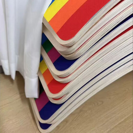 OEMG Pilates rainbow board balance board adult core training yoga fitness smart seesaw log sports equipment rainbow color seesaw 15mm thick