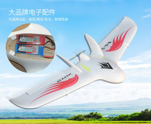 Aircraft model electric remote control fixed-wing aircraft Liberty flying wing racing machine anti-fall delta wing empty aircraft empty aircraft Liberty flying wing