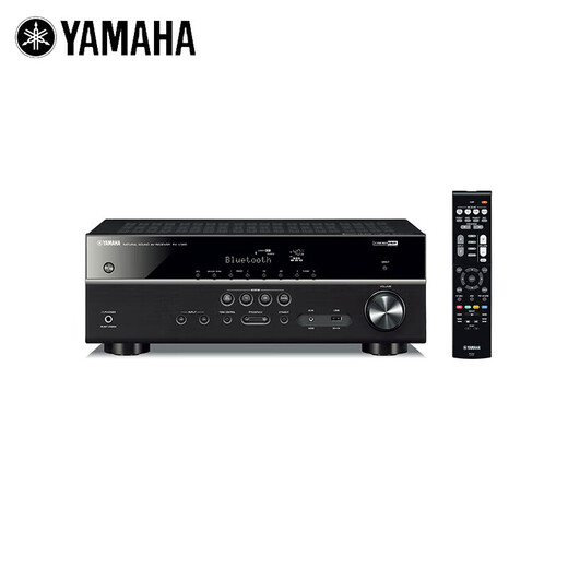 Yamaha (YAMAHA) RX-V385 (black/gold)/ARXV4A home theater 8K high-power AV amplifier 5.2-channel Bluetooth decoding amplifier RX-V385 (black)