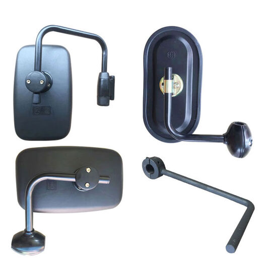 Litian excavator accessories Komatsu Sany Doosan Hitachi Xugong Liugong Carter excavator reflective reversing mirror rearview mirror ordinary reflector + L-shaped bracket