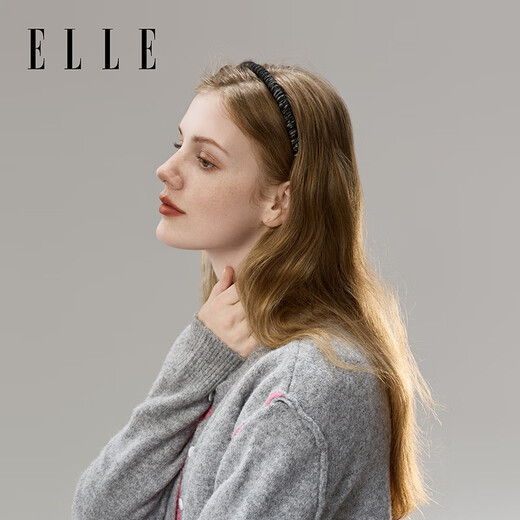 ELLE's new toothed hairband for girls, fashionable and versatile, temperament-pressed headband, hairpins, hair accessories, headwear for face wash