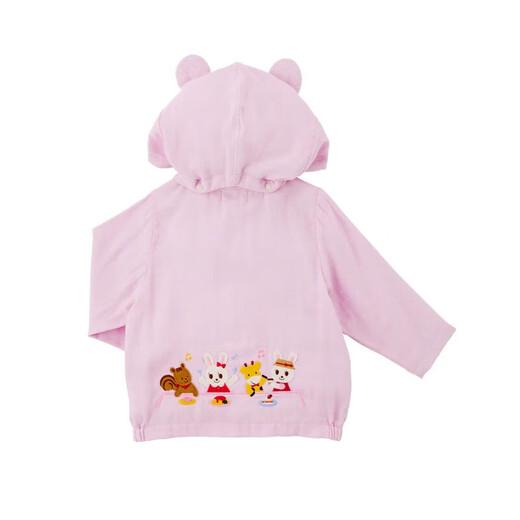MIKIHOUSE sun protection cardigan spring and summer new style for boys and girls cartoon cute bear and bunny hooded jacket bear style 120 cm