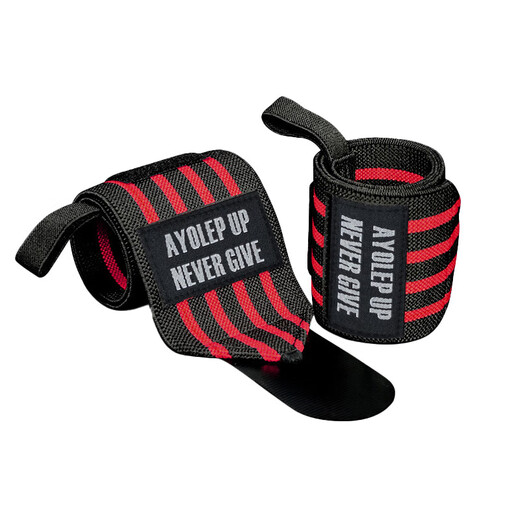 Wristbands for men, fitness wristbands, gym strength training bench press sheaths, anti-sprain sports wristbands, pressurized wrist bands, two packs, pressurized four-stripe gray, one size fits all, self-adjusting elasticity