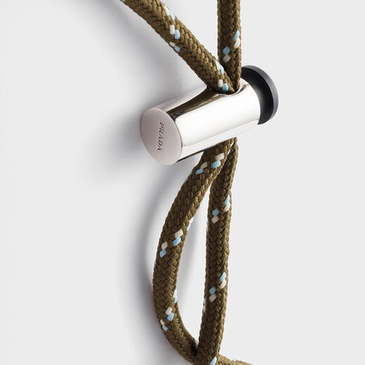 PRADA/Prada Gift Men's Prada Speedrock Re-Nylon Mobile Phone Bag Camouflage Green