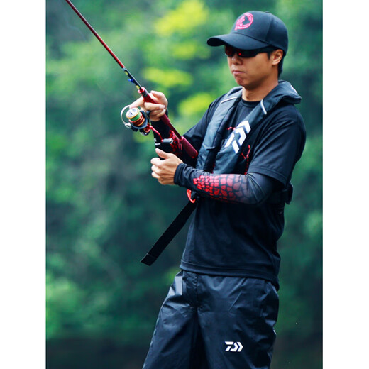 DAIWA Dawa Vest Life Jacket DF-2022CS Large Buoyancy Automatic Inflatable Portable Luya DAIWA Fishing Suit Blue Camouflage One Size