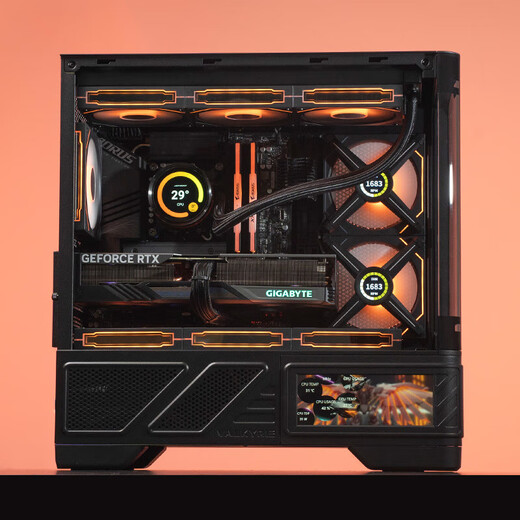 Gigabyte RTX5080/5070TI/5060TI/14700KF Ultra7 265KF Intel computer host e-sports game live broadcast customized DIY desktop machine 5 U7 265KF丨RTX5070Ti