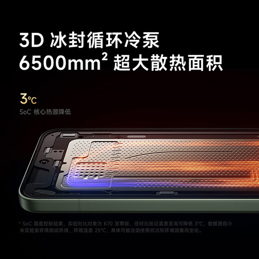 Xiaomi (MI) REDMI K80 Extreme Edition Dimensity 9400+ 7410mAh large battery Bingfeng Blue 16GB+256GB Redmi 5G mobile phone