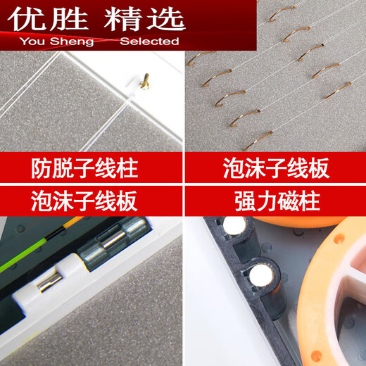 MPPMCK three-layer three-in-one fishing float box multi-functional fishing gear storage ordinary 45# blue three-use