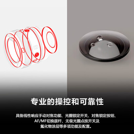 Sony (SONY) FE 50mm F1.4 GM full-frame large aperture fixed focus G Master lens (SEL50F14GM)