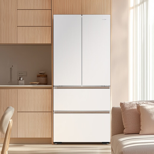 Mulan 486L French multi-door sterilization and odor-free ultra-thin zero-embedded household maternal and child refrigerator produced by Leader Haier LF4-510WL1U1 while stocks last, only returnable and non-exchangeable