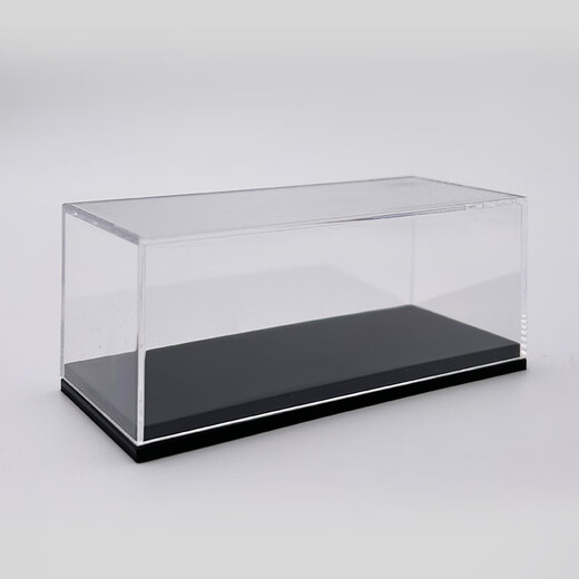 1/64 scale transparent acrylic display building block toy model car model display dust cover storage box 1/64 transparent acrylic box length, width and height 10.5*4.5*4.2CM
