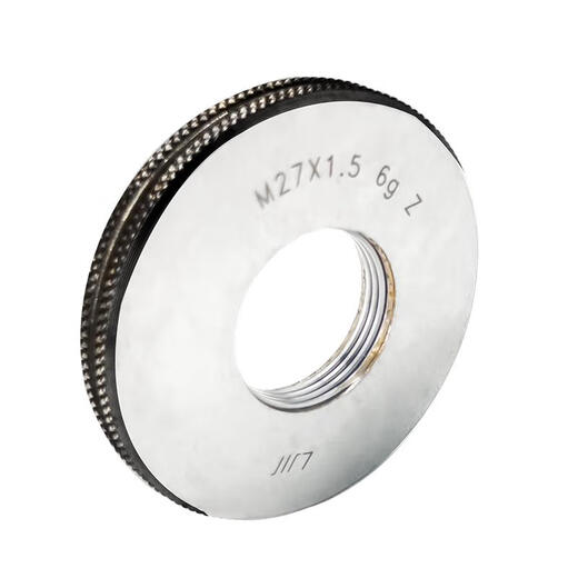 Metric thread ring gauge fine tooth pass and stop gauge pass and stop gauge M8*1-M9*1 M9*0.75-M52*2 6g silver ring gauge M40 1-6g