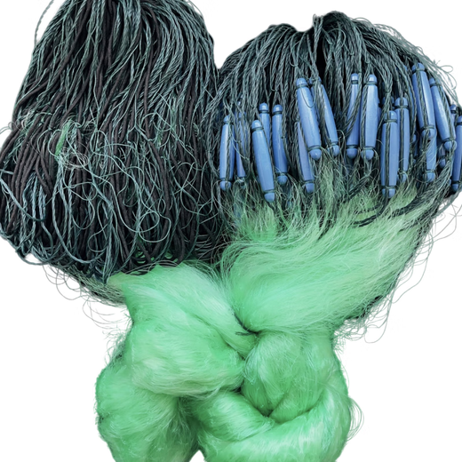 Three-layer fish net, wire mesh, fishing net, sunken net, floating net, plastic large floating weighted crucian carp, carp, silver carp and bighead carp hanging sub reservoir large net, 4 fingers 0.15 soft wire, 4 meters high, 100 meters long, plastic large floating three-layer sunken net