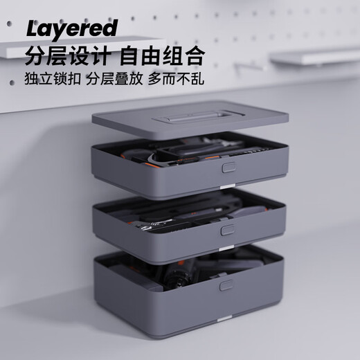 Jimmy Home Tool Set Household Tool Box Multifunctional Hardware Repair Complete Home Complete Electric Drill Combination Jimmy Box X2-AB