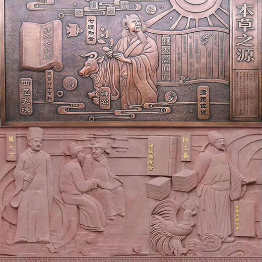 Pupan fiberglass imitation sandstone relief mural manufacturer campus cultural landscape wall figure sculpture decorative ornaments style two deposit